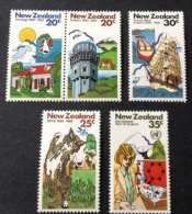 New Zealand 1982 Sc 739/743 Mnh** - Ungebraucht