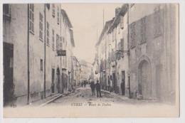 CUERS : ROUTE DE TOULON - HORLOGERIE - EDIT. TEISSEIRE - ECRITE 1918 - 2 SCANS - - Cuers