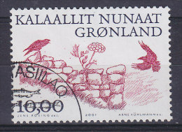 Greenland 2001 Mi. 364    10.00 Kr Arktische Wikinger (III) Die Natur Kehrt Zurück - Used Stamps