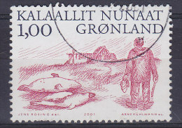 Greenland 2001 Mi. 361    1.00 Kr Arktische Wikinger (III) Fang In Den Schären - Oblitérés