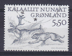 Greenland 2000 Mi. 349    5.50 Kr Arktische Wikinger (II) Rentierjagd - Oblitérés