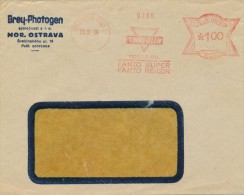 I3447 - Czechoslovakia (1938) Moravska Ostrava 1: FANTOLIN, Motor Oil, FANTO Super, FANTO Benzin (Brey-Photogen Ltd.) - Aardolie