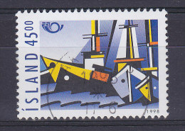 Iceland 1998 Mi. 885    45.00 Kr NORDEN : Seefahrt Segelschiffe - Gebraucht