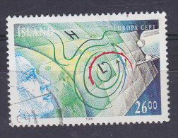 Iceland 1991 Mi. 742    26.00 Kr Europa CEPT : Europäische Weltraumfahrt - Gebraucht