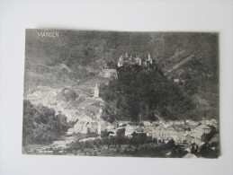 AK / Bildpostkarte Luxembourg. Vianden. Vu De La Route De Roth. Verlag J. M. Bellwald, Echternach No. 886 - Vianden