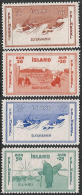 Iceland 1933 MNH/**/postfris/postfrisch Michelnr. 168-171 - Unused Stamps