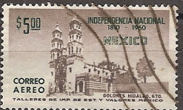 Mexico Aérero U 213 (o) Iglesia. 1960 - Mexique