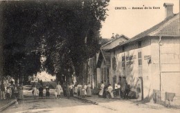 CHATEL-SUR-MOSELLE AVENUE DE LA GARE TRES ANIMEE RESTAURANT - Chatel Sur Moselle