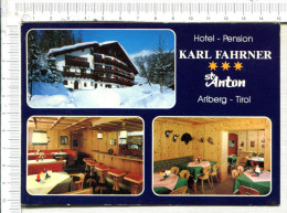 ST ANTON Am  ARLBERG  -   Hotel - Pension    Karl  FAHRNER  -  3  Vues - St. Anton Am Arlberg