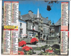 CALENDRIER - ALMANACH DES POSTES ET DES TELEGRAPHES - ANNEE 1993 - DEPARTEMENT DE SEINE ET MARNE - Grand Format : 1991-00