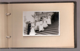 Album "  10 Photos KUNZLER YVETOT " MARIAGE à FAUVILLE En CAUX - Suisse Et Demoiselles D'Honneurs - Albumes & Colecciones