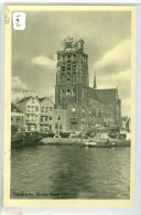 DORDRECHT * GROTE KERK  *  ANSICHTKAART * CPA * Gelopen In 1957   (3046) - Dordrecht