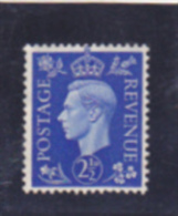 Royaume Uni 1937 MLH Stamp King Roi George VI Bleu - Nuovi