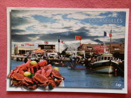 Dep 14 , Cpm COURSEULLES Sur MER , Le Port De Peche  (079)Recto/Verso - Courseulles-sur-Mer