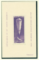 POLAND  -  1938  Stratosphere Balloon  Miniature Sheet  Mounted Mint - Ongebruikt