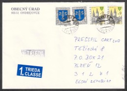 SK0004 - (2007) 985 5x Tekovsky Hradok - Storia Postale