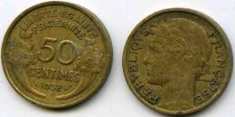 France 50 Centimes 1932 9 Et 2 Fermés GAD 423 KM 894.1 - 50 Centimes