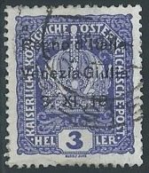 1918 VENEZIA GIULIA USATO 3 H - ED223 - Venezia Giulia