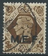 1943-47 OCCUPAZIONE INGLESE USATO MEF 1 S - ED234-2 - Occ. Britanique MEF