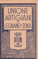 P-LEGNANO-TESSERA UNIONE ARTIGIANI DI LEGNANO E ZONA 1950 - Legnano