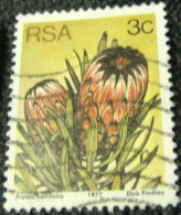 South Africa 1977 Succulents Protea Neriifolia 3c - Used - Oblitérés