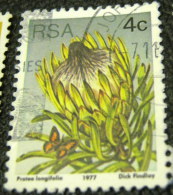 South Africa 1977 Succulents Protea Longifolia 4c - Used - Oblitérés