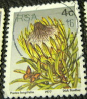 South Africa 1977 Succulents Protea Longifolia 4c - Used - Oblitérés