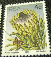 South Africa 1977 Succulents Protea Longifolia 4c - Used - Oblitérés