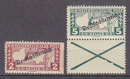 K4750 - AUSTRIA JOURNAUX Yv N°34/35 ** - Dagbladen