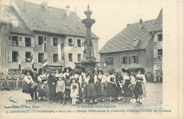 68 MASSEVAUX - 3° Anniversaire 5 Août 1917 - Groupes D'Alsaciennes Et D'Alsaciens - Masevaux