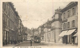 68 MULHOUSE - Rue Du Sauvage - Tramways - Mulhouse