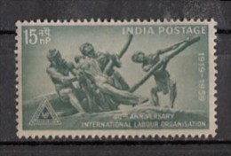 INDIA, 1959,  ILO International Labour Organization, , MNH, (**) - Nuevos