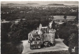 CPSM - LEZOUX - En Avion Au Dessus De … CHÂTEAU DE CROPTES - Edition Lapie / N° 8 - Lezoux