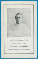 Bidprentje Van E. Heer Isfridus Valgaerden - Oevel - Tongerloo - 1856 - 1912 - Devotion Images