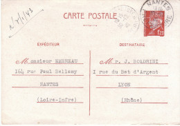 ENTIER POSTAL 1F 20 - Other & Unclassified