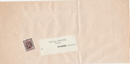 355/22 -- Bande D´ IMPRIME TP PREO Lion Héraldique 3 C BRUXELLES 1930 Vers WASMES - Typos 1929-37 (Lion Héraldique)