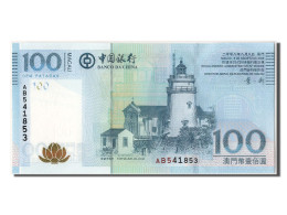 Billet, Macau, 100 Patacas, 2008, 2008-08-08, SPL - Macao