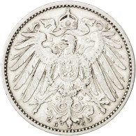 Monnaie, GERMANY - EMPIRE, Wilhelm II, Mark, 1901, Karlsruhe, TTB, Argent, KM:14 - 1 Mark