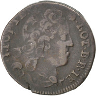 Monnaie, Etats Allemands, LORRAINE, Leopold Joseph, Liard, 1728, TTB, Cuivre - Other & Unclassified