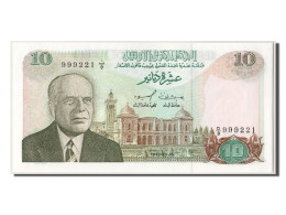 Billet, Tunisie, 10 Dinars, 1980, 1980-10-15, NEUF - Tusesië