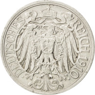 Monnaie, GERMANY - EMPIRE, Wilhelm II, 25 Pfennig, 1910, Muldenhütten, TTB+ - 25 Pfennig
