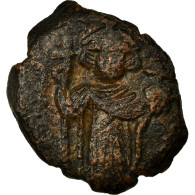 Monnaie, Constans II, Follis, Constantinople, TTB, Cuivre - Byzantium