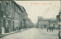 81 CARMAUX / L'Avenue De La Gare / - Carmaux