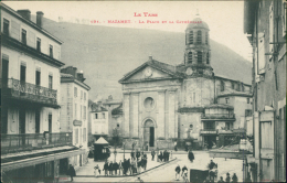 81 MAZAMET / La Place Et La Cathédrale / - Mazamet