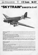 Notice Dakota C-47 1/72 Italierie - Autres & Non Classés