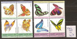 Sainte Lucie 720 à 727 ** Côte 7.50 € - St.Lucia (1979-...)