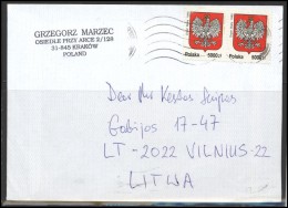 POLAND POLSKA Postal History Brief Envelope PL 001 Coat Of Arms - Andere & Zonder Classificatie