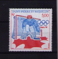 Saint Pierre And Miquelon 1988 Olympic Winter Games Calgary MNH - Unused Stamps