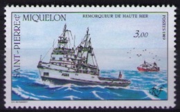Saint Pierre And Miquelon 1989 Ship MNH - Unused Stamps