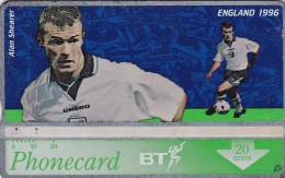 UK, BTC-177, Euro 96 - Alan Shearer, Football. - BT Algemene Uitgaven